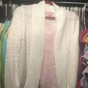 EEUC White Amalie Cardigan size Small